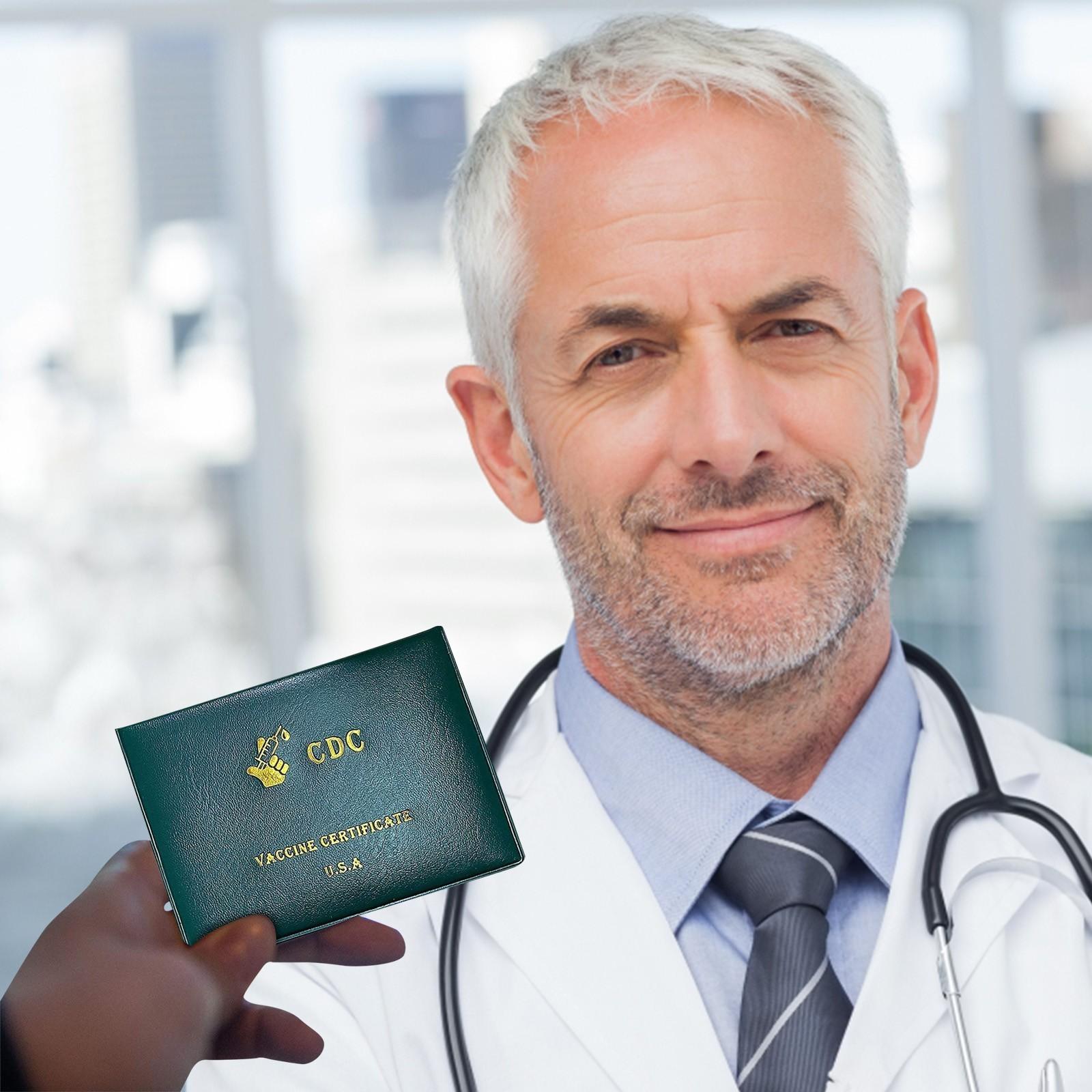 Медицинская карта ПВХ Антиконтактный защитный рукав Водонепроницаемый ПВХ Мягкий чехол — фото 7