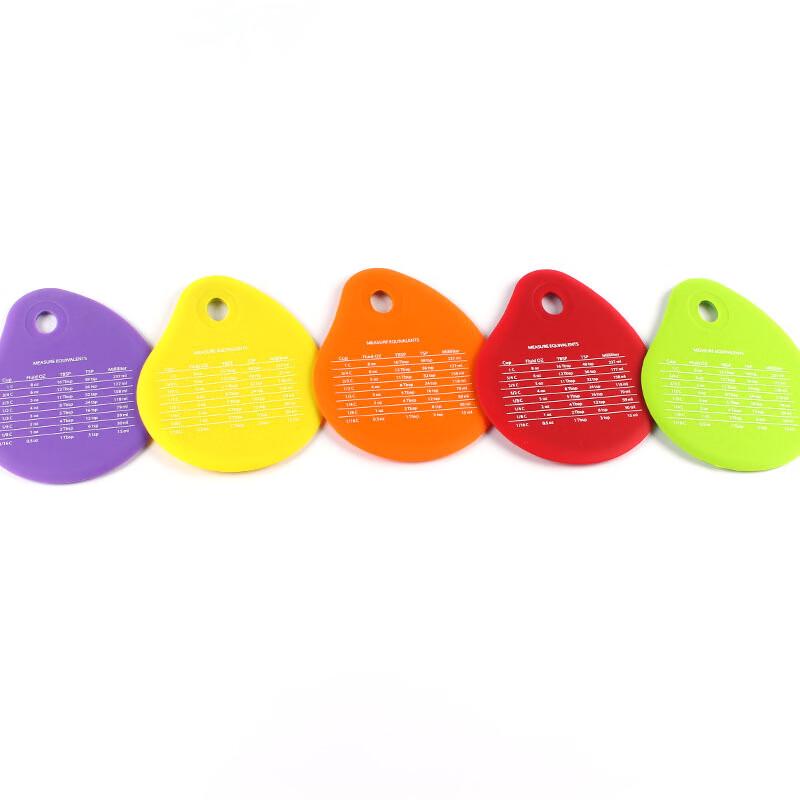 ZISIZ Silicone Baking Spatula Scraper Set