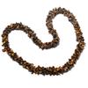 Tiger Eye Gemstone Handmade 925 Sterling Silver Jewelry Necklace 20" KJ-1266