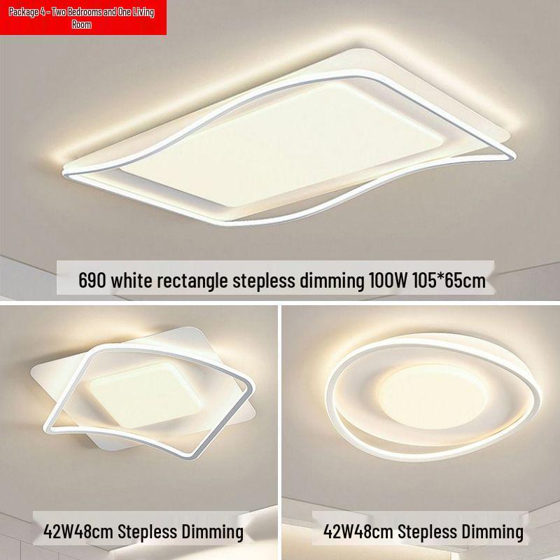 2025 Modern Minimalist LED Ceiling Light Set for Living Room