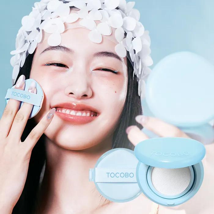 Tokobo Blur Finish Sun Cushion SPF50+ PA++++ Refill Set (Select 1 of 2) 00 Pure