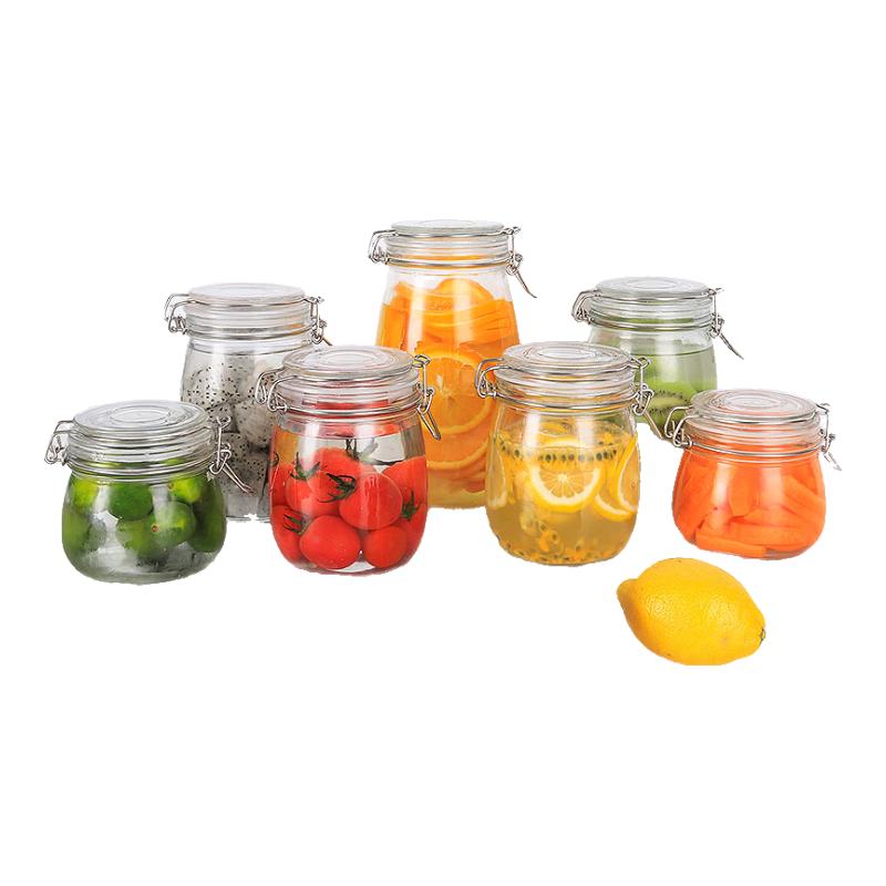Baijie Glass Storage Jar 7-Piece Set
