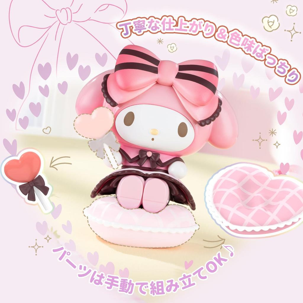 TOP TOY Sanrio Characters Sweet Candy Series Gachapon Blind Box Figure Soft Vinyl PVC Premium Toy Birthday Gift Cinnamoroll For Character Collectors