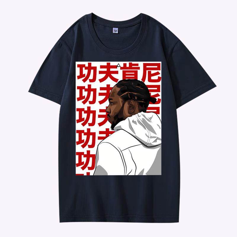 Rapper Kendrick Lamar Oversized T-shirt Men Women 100% Cotton Streetwear Top Fashion Short Sleeve Summer Unisex Plus Sizetops