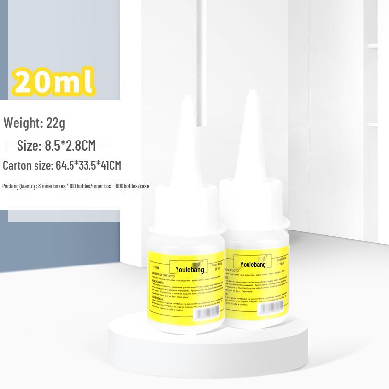 30ml Transparent Alcohol Glue for Kids' DIY Crafts: Non-woven Fabric, Hemp Rope, Styrofoam, and Pipe Cleaners