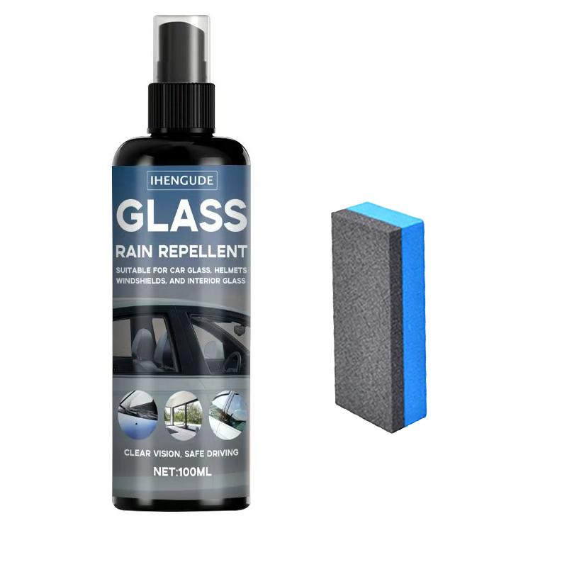 Waterproof Cleaning 100ml Car Window Cleaner Eco-Friendly Anti-Fog Car Windshield Hydrophobic Coating Spray Effective Measures