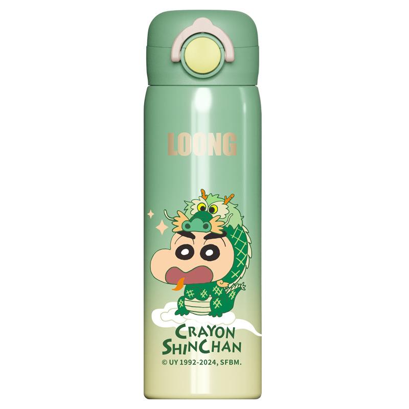 500ML Sanrio Kuromi Stainless Steel Water Bottle Direct Drinking Thermal Vacuum Insulated Cup Women Thermos Portable Student