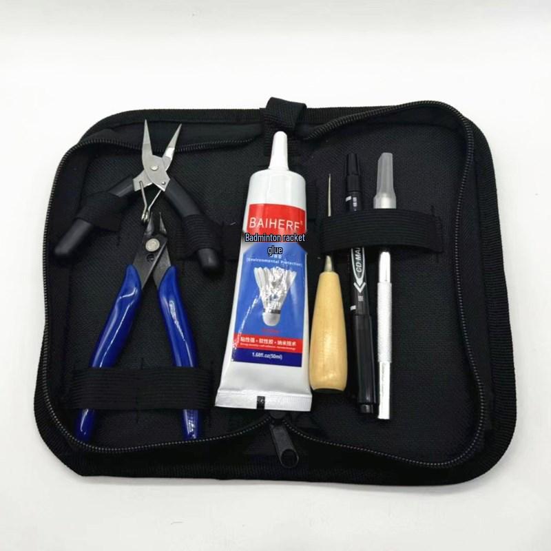 Original Brand Badminton Repair & Modification Kit with Tutorial Video - Reusable, Durable, Cost-Effective