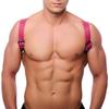 Shoulder Rose Leather Harness - The Red Harness - Men's Harness