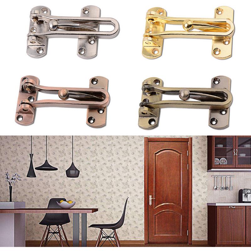 Solide en Acier Inoxydable Sécurité Hasp Latch Lock Staple Placard Armoire Porte 2pcs