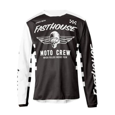 FASTHOUSE Herren Damen Radtrikot Langarm Schnelltrocknend Mountainbike Downhill MTB Sommer Fahrshirt