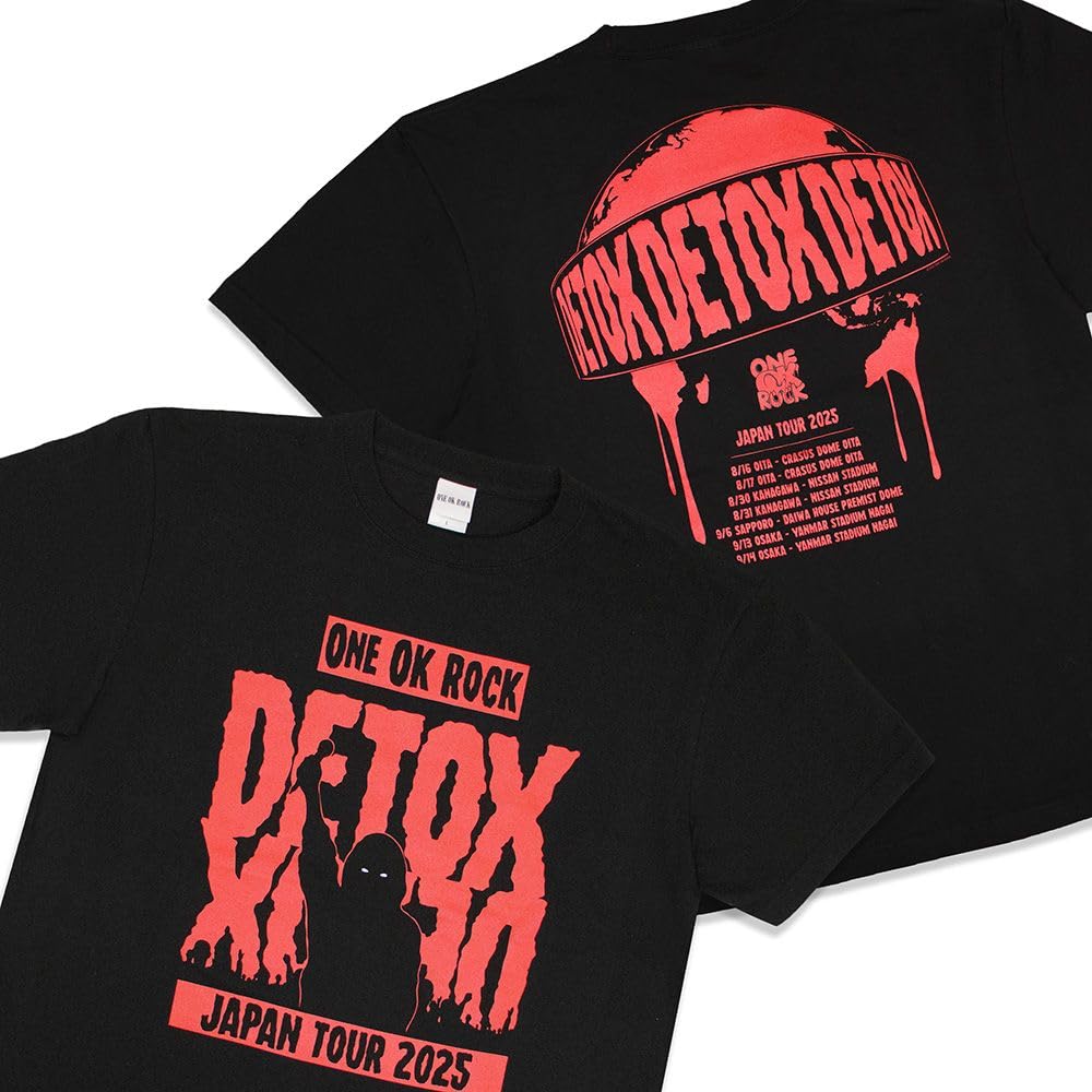 ONE OK ROCK 2025 DETOX JAPAN Merchandise T-Shirt A (M)