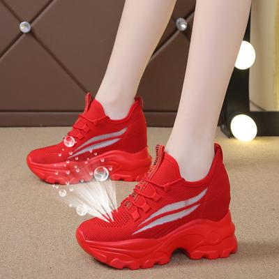 Height Increasing Shoes for Women In Spring and Summer, with a Sponge Sole