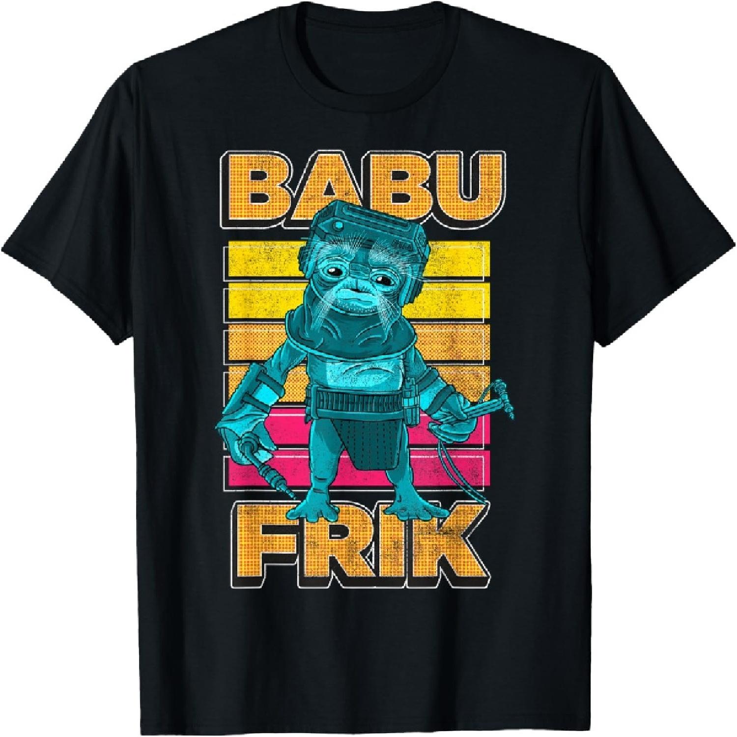 Звездные войны Восхождение Скайуокера Бабу Фрик Портрет в стиле Поп-арт Футболка XXXXXL разноцветный