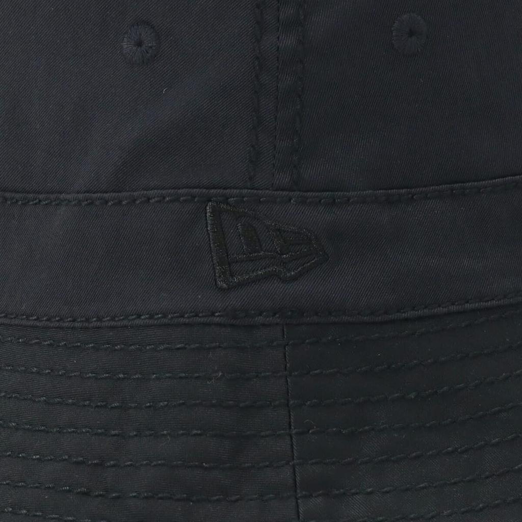 New Era Bucket 01 Reversible Packable Softness of Nature Bucket Navy and Sizes Hat, Black, L-XL