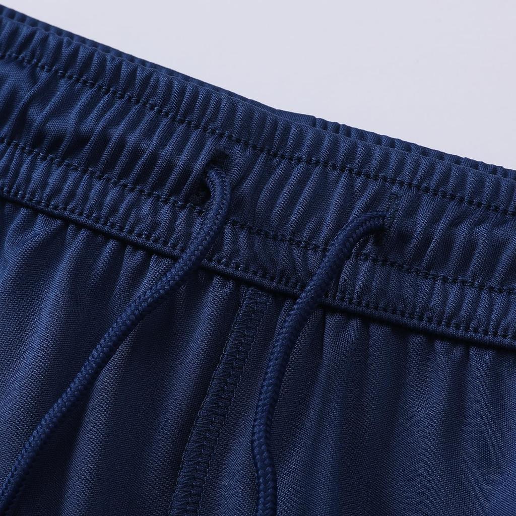 Kelme Men's Soccer Practice Set: Football Shirt and Pants (Blue, L)