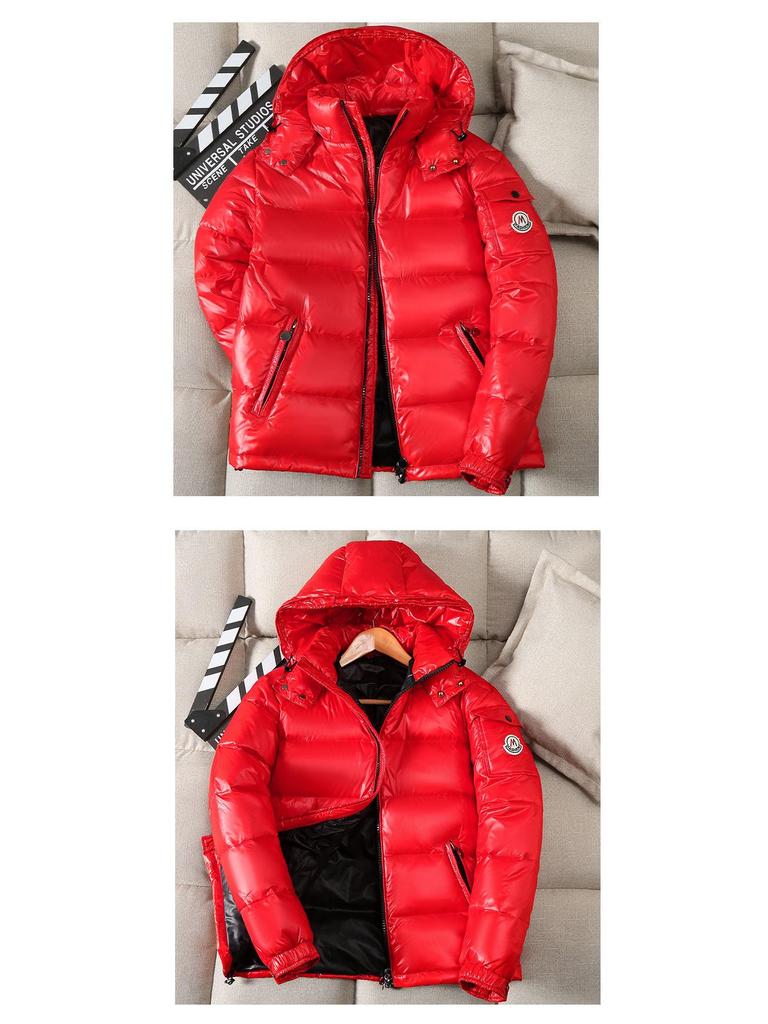 Men's Korean Style Hooded Lightweight Down Jacket for Autumn & Winter - Pure Color, Loose Fit, Unisex.