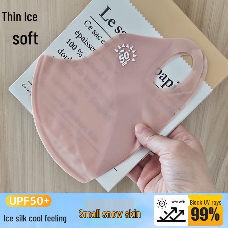 Women s Ultra-Thin Ice Silk Sun Protection Mask - Breathable, 3D Fit, Anti-UV, Eye Corner Coverage.