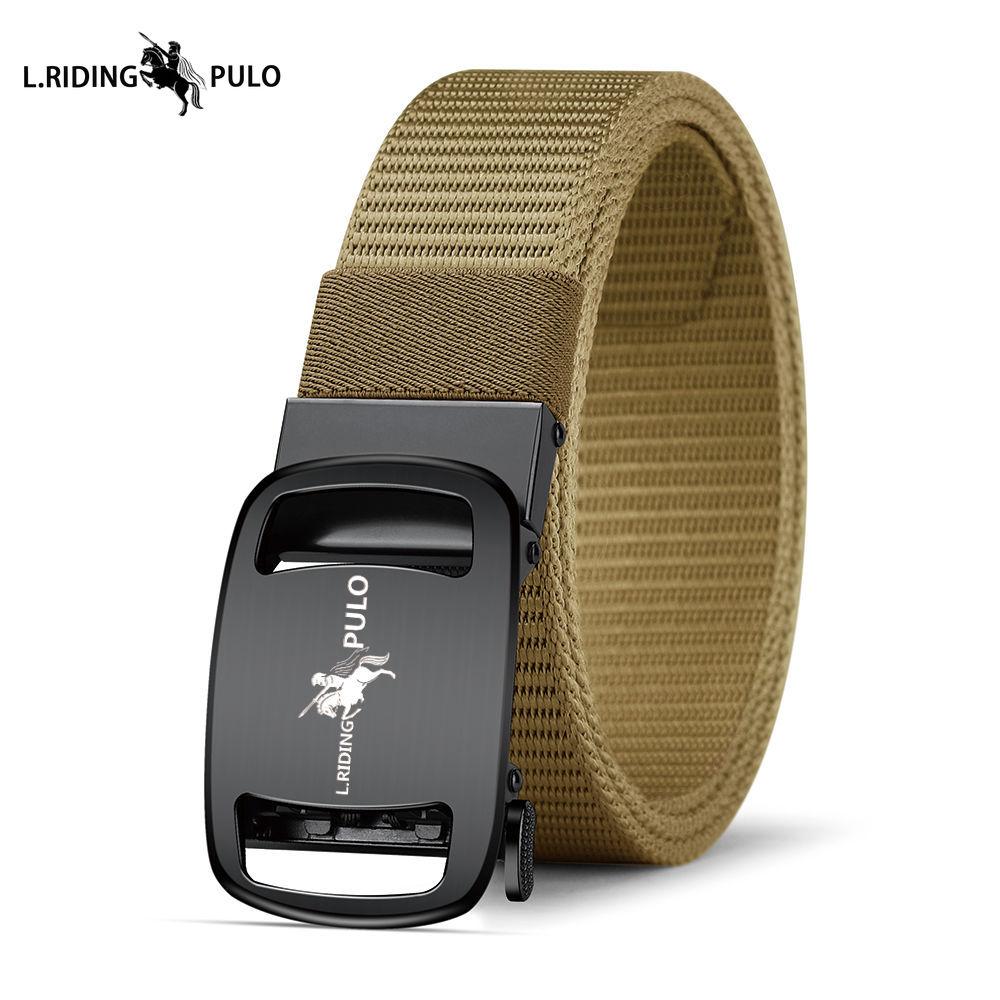 Men's Automatic Buckle Wear-resistant Belt for Middle-aged and Young Business and Casual Belt