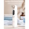 Electric Blackhead Remover, Portable Pore Cleaner for Face, 5 Suction Modes, 4 Replaceable Suction Heads, 4 Pimple