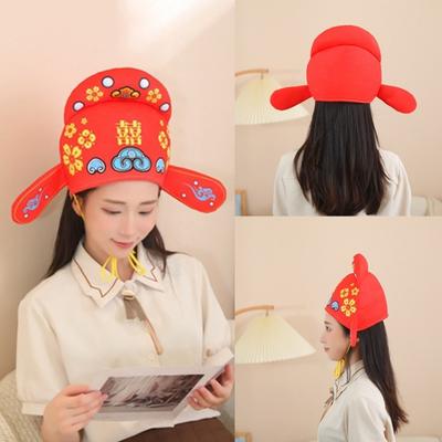 Chinese Traditional Groom Accessory Hat for Special Wedding Moment