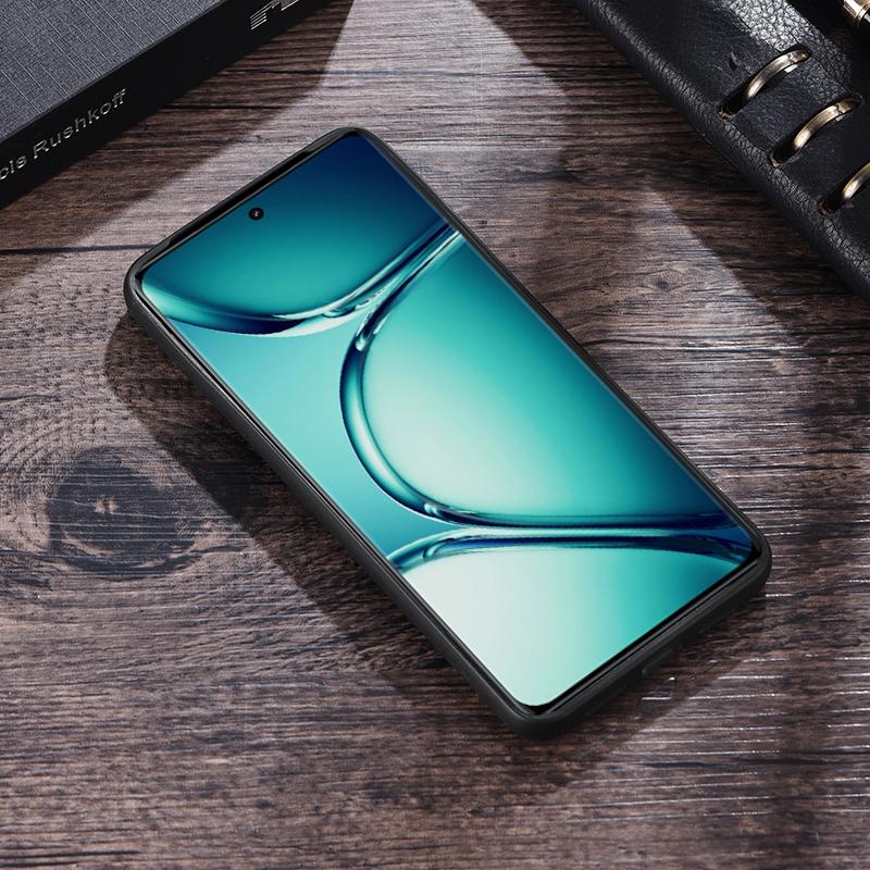 

For OnePlus 12 5G Phone Case Shockproof Cloth+Hard PC Cell Phone Back Cover Blue