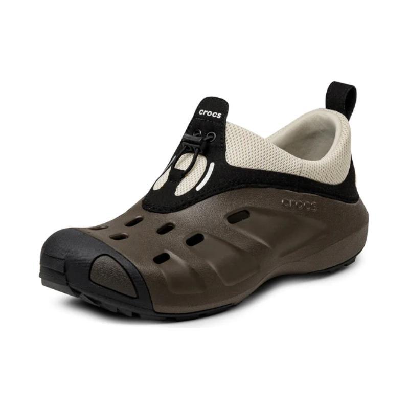 Crocs Quick Trail EVA Non-Slip Abrasion Resistant Comfortable Breathable Quick Dry Beach Sandals Unisex Green