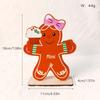 New Wooden Christmas Desktop Ornament: Snowman, Santa, Gingerbread Man Decorations