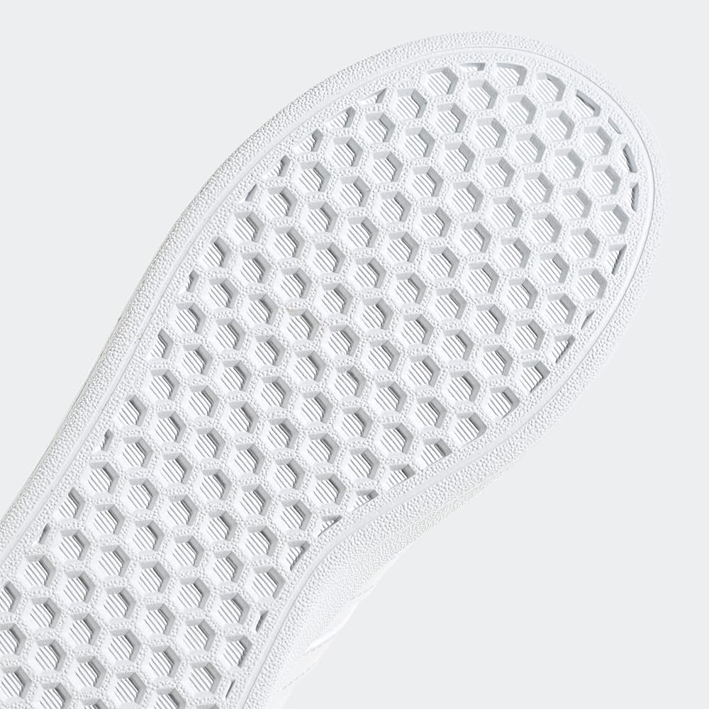 Adidas Grand Court 2.0 Kids Sneakers Unisex Footwear White/Grey 17.5 Cm
