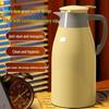 BOGO Thermos Flask: Large Capacity Insulated Water Bottle for Home, Portable Hot Water Pot for Students