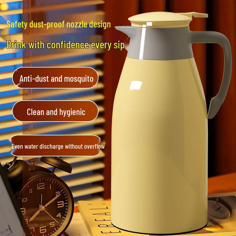 BOGO Thermos Flask: Large Capacity Insulated Water Bottle for Home, Portable Hot Water Pot for Students