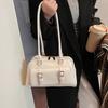 Vintage Luxury PU Leather Ladies Handbags Fashi Commute Women's Business Shoulder Bags Underarm Bag Female Large Tote Purse