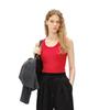 MO&Co. Seamless Silk Blend U-Neck Camisole