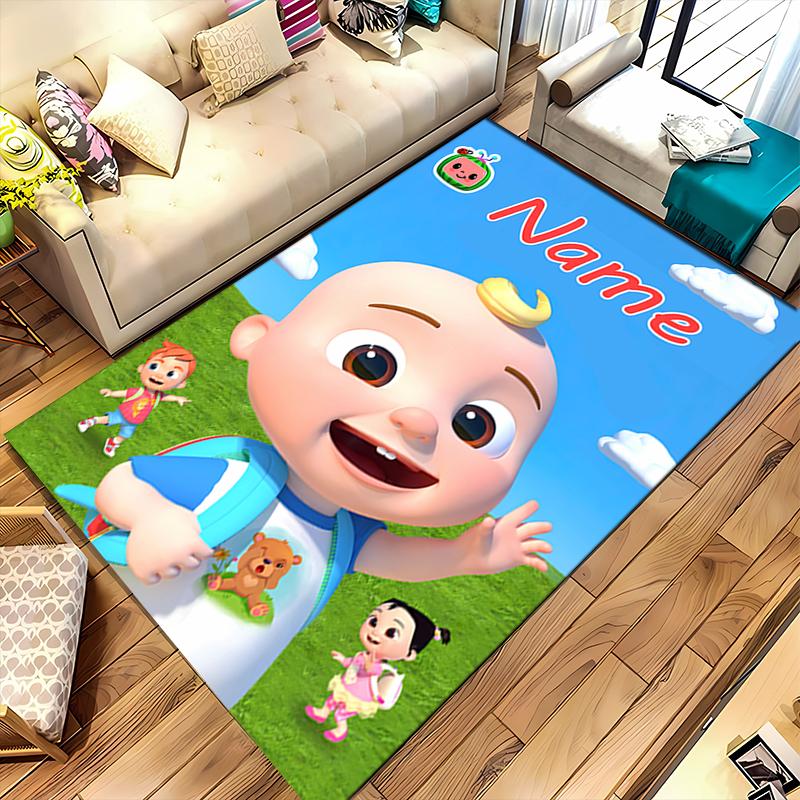 Custom personalization CoComelon - Dance Party Area Rug - Perfect For Kitchen, Bathroom,Laundry Room Decor Large Size Available,Gift All Seasons