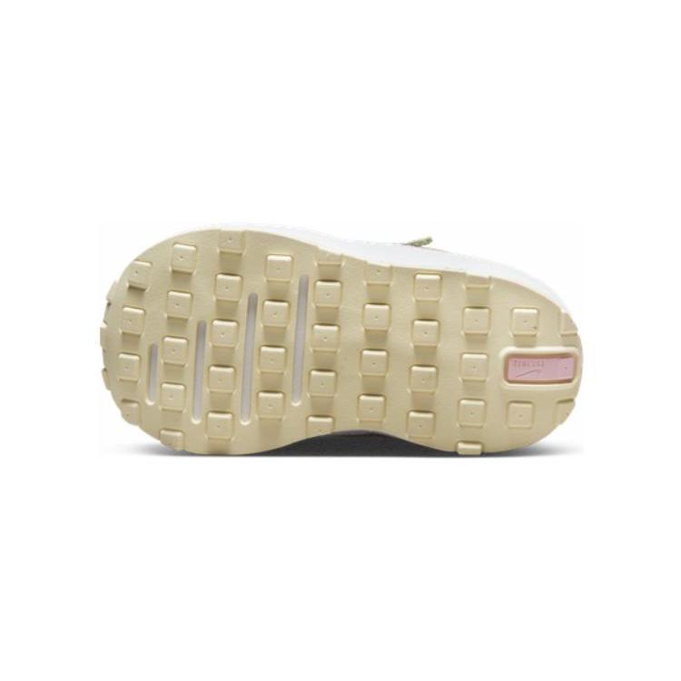 Nike Waffle One Mesh Slip Resistant Cushioning Abrasion Resistant Low Top Toddler Shoes Green Pink Infant And Toddler DC0479-602