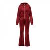 Miso Womens/Ladies Velour Raglan Long-Sleeved Tracksuit Set
