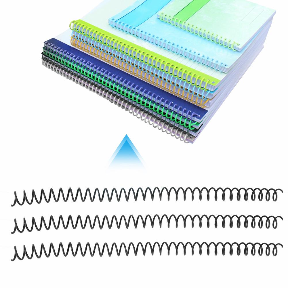 20pcs 30 Hole LoosE leaf Plastic Binding Ring Spring Spiral Rings for A4 Paper