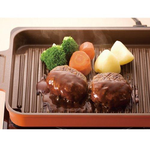 Iris Ohyama Bräter Keramik Gesunder Bräter Rot CHR-2721