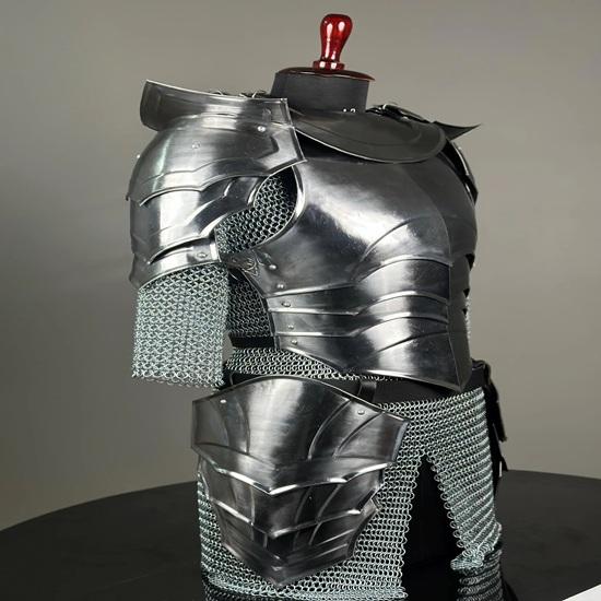 Rytířská zbroj Středověká německá plná zbroj Gotická 14. století Larp Cosplay Zbroj Dekorace Nejlepší dárek