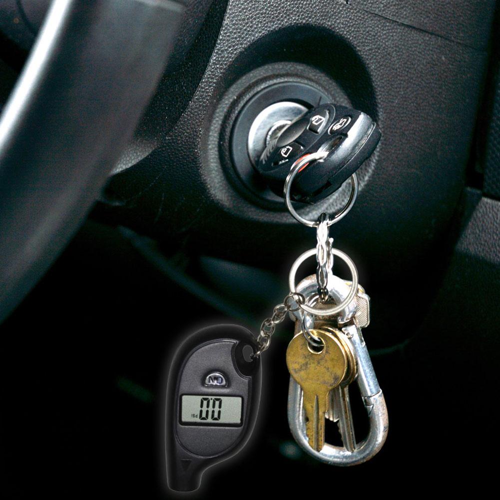 Buy Mini LCD Digital Tire Pressure Gauge Keychain Car Tyre Air Pressure Gauge at affordable