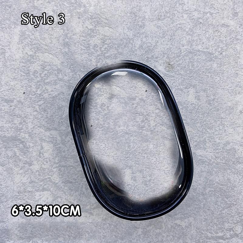 Jewelry Organizer Transparent Storage Box Pouch Mystery Box Plastic Box Cute Doll Bag Organization with Keychain Dustproof Case