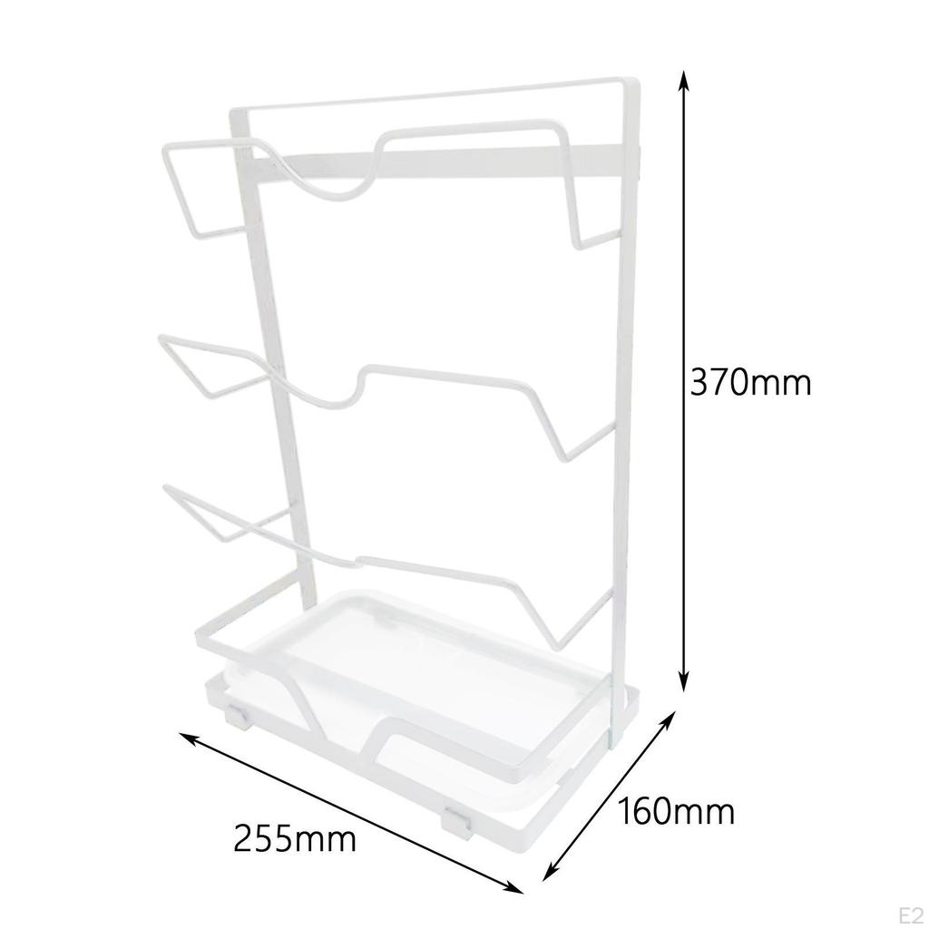 Lid Storage Organizer Pot Rack Utensils Kitchen Tools Practical Supplies