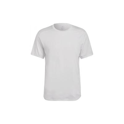 T Shirts Men's White Crew Neck Moderate Straight Fit HC9826