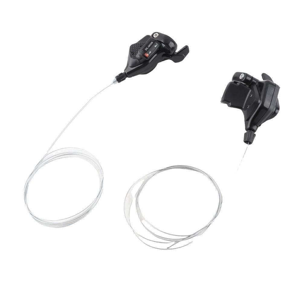 1 Pair Aluminum Alloy Bike Shift Levers 3X7/8/9 Speed Bike Thumb Gear Shifter  Bike Maintenance