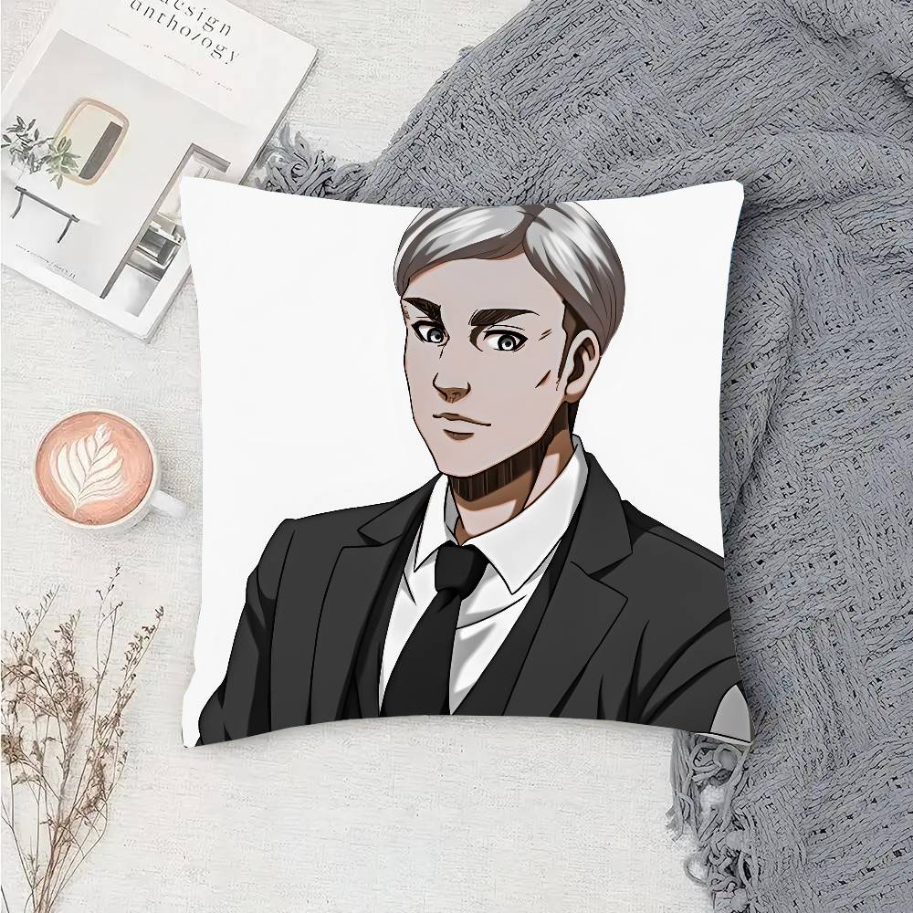 Erwin Smith Anime Pillow Case Sofa Cushion Cover Room Home Decoration