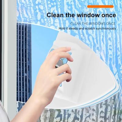 Nový magnetický čistič oken Oboustranný Automatické vypouštění vody Šestistupňově nastavitelný Stěrka na sklo Domácí čisticí nástroje