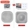 Hair Strainer Anti-block Sink Filter Bathtub Shower Floor Drain Plug Silicone Stopper Kitchen Deodorizer Bathroom Accessories