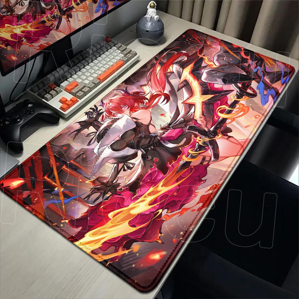 HD Printing Arknights Endfield Mouse Pad Anime Girl Laevatein Mousepad Large Gamer XXL Laptop Rug Gaming PC Accessories Desk Mat