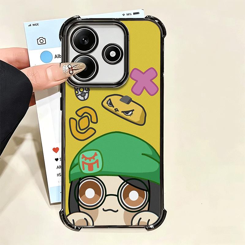 V-Valorant Cute Catoon Plating Phone Case For Xiaomi Poco X5 X6 X7 X8 Pro Max F8 Ultra F7 M8 M7 M5S Redmi 15C 15 14C 13C 13 X3 1