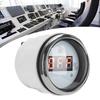 2in Fuel Level Gauge LED Digital Display Smart Red Light Alarm for Marine Boat Car